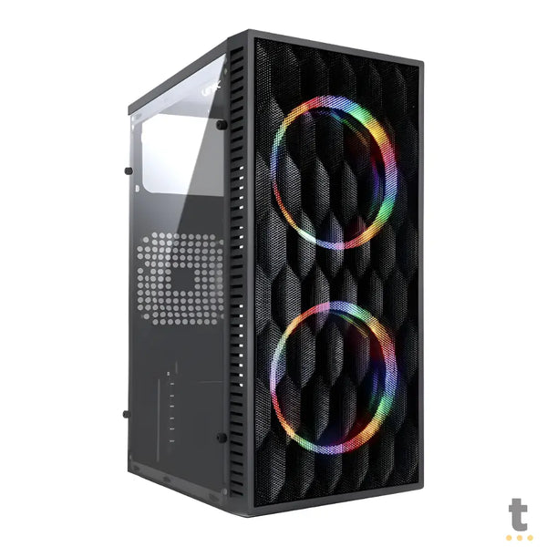 Gabinete Gamer Vinik Wave C/ Lateral em Acrílico - Ggwacbk