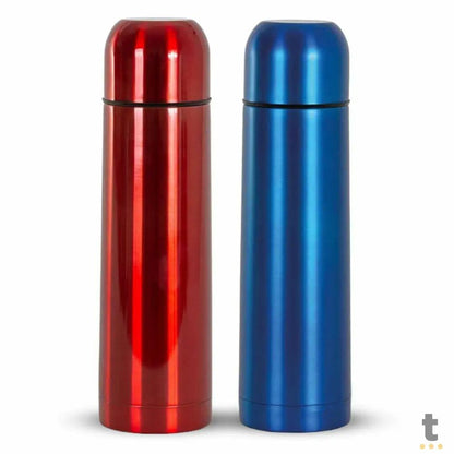 Garrafa Termica de Aço Inoxidavel Duplo Tomate - AK-1001 Truedata