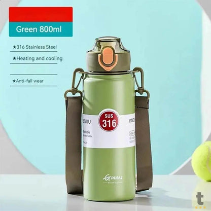 Garrafa Termica em Aço Inox 800m - LXB-106 Truedata