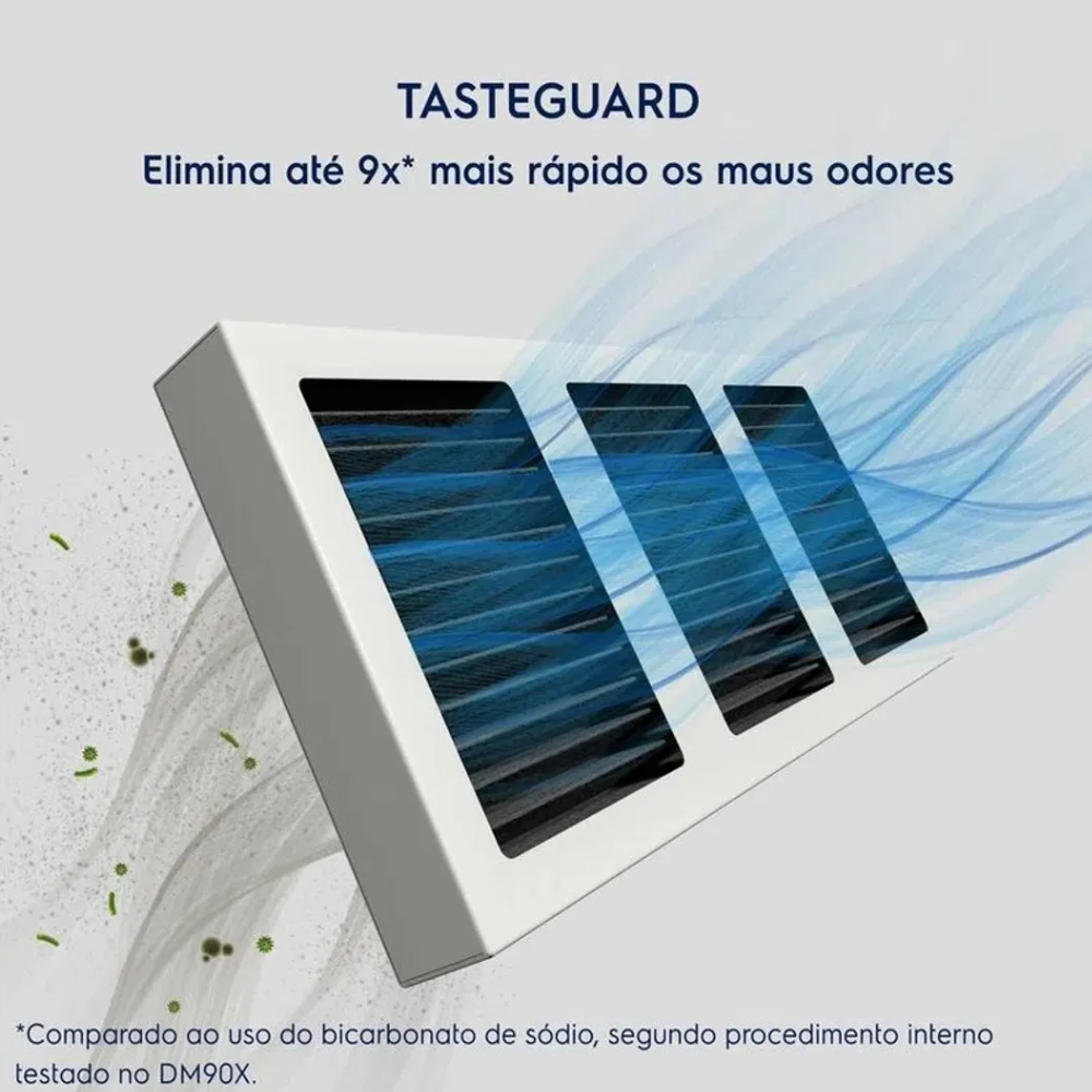 Geladeira 3 Portas Frost Free Inverter 590L AutoSense IM8S 127V Cinza - Electrolux