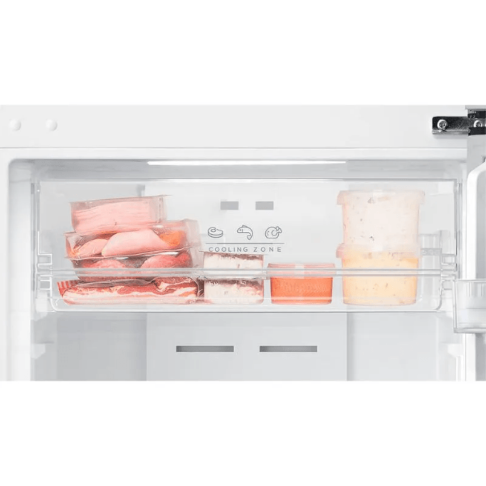 Geladeira Frost Free Duplex 347L Slim RT468 127V Cinza - Midea