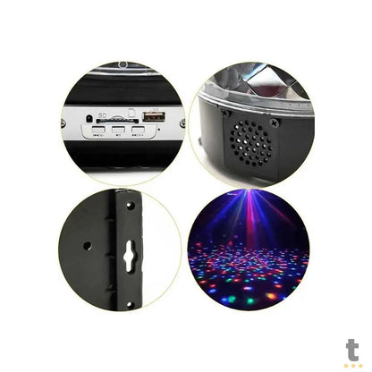 Globo Magico Led Cristal 6 Cores LuaTek - LK-306B Truedata