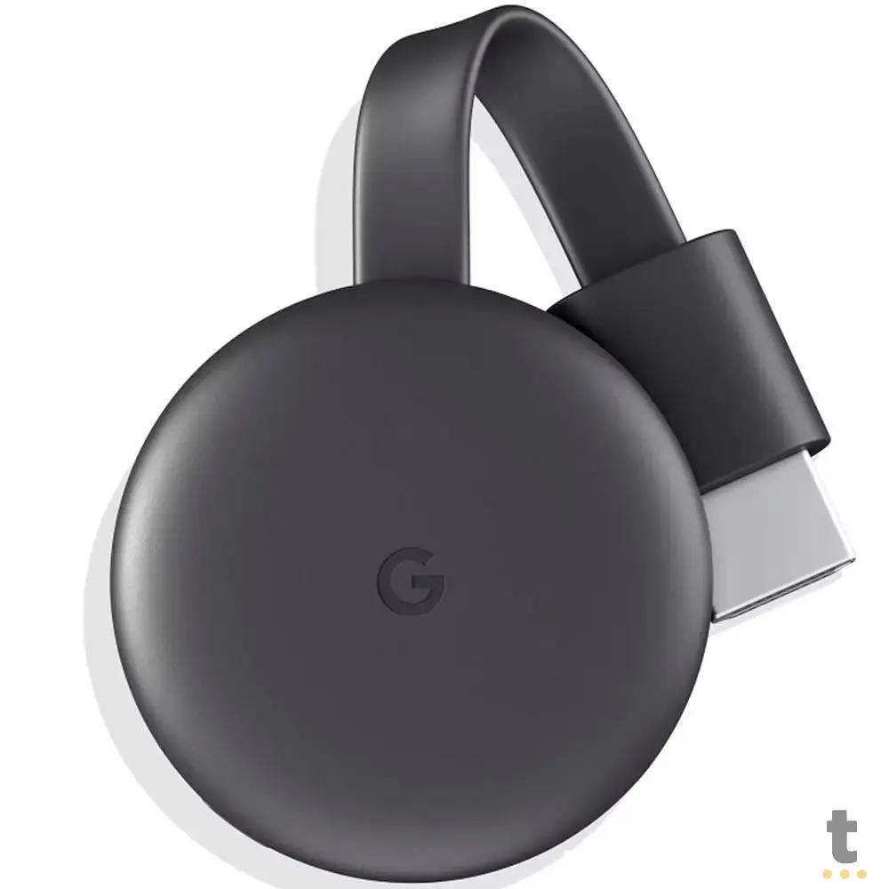 Google Chromecast Tv Box Full HD HDMI Wi-FI Gen 3 - GA00439-BR Truedata