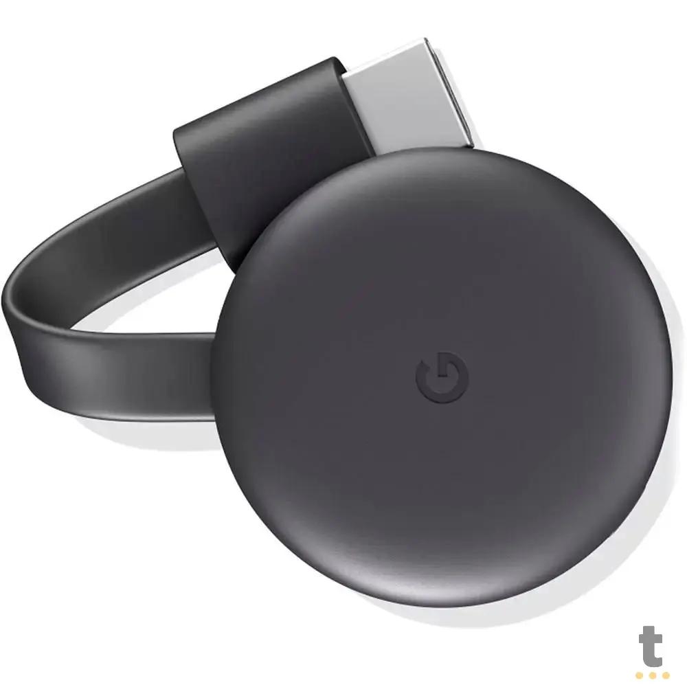 Google Chromecast Tv Box Full HD HDMI Wi-FI Gen 3 - GA00439-BR Truedata