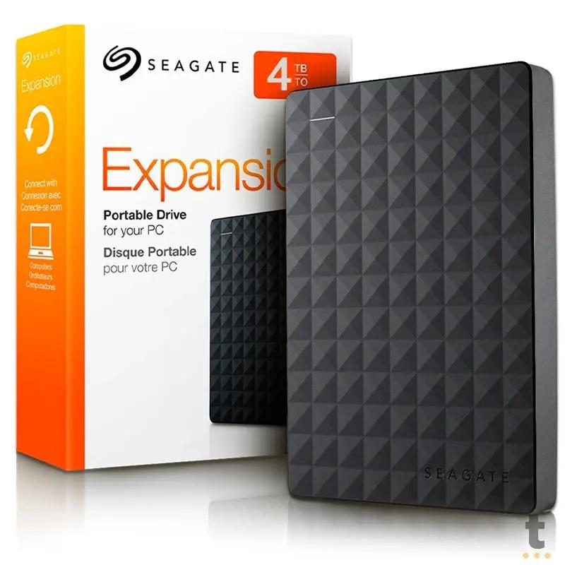 HD Externo 4TB Seagate Expansion USB 3.0 Preto - STEA4000400 Truedata