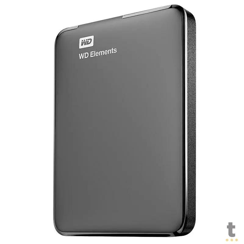 HD Externo Portátil 2TB Western Digital WD Elements USB 3.0 - WDBU6Y0020BBK Truedata