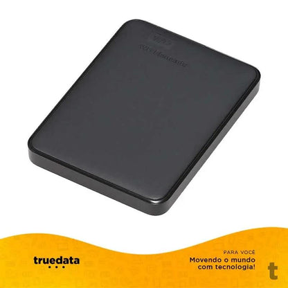 Hd Externo 1tb Western Digital Usb 3.0 Preto - WDBUZG0010BBK Truedata