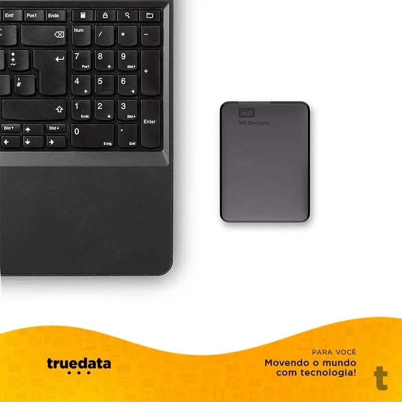 Hd Externo 1tb Western Digital Usb 3.0 Preto - WDBUZG0010BBK Truedata