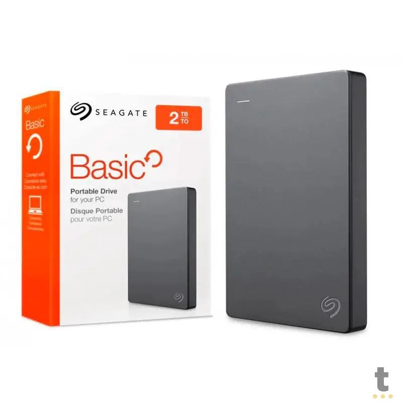 Hd Externo 2tb Seagate Basic Usb 3.0 - STJL2000400 Truedata