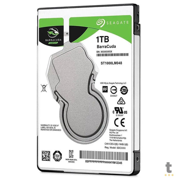 Hd Para Notebook 1tb Seagate Barracuda Sata - St1000lm048