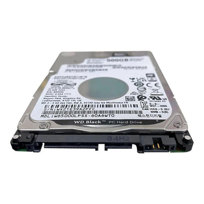 Hd Para Notebook 500gb Western Digital Wd Black Sata - WD5000LPSX (Sem Embalagem) Truedata