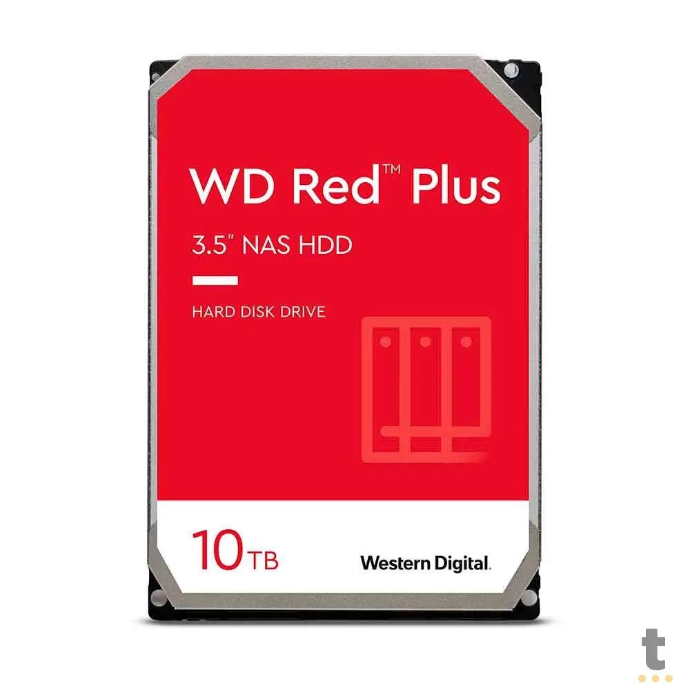 Hd Para Servidor Nas 10tb Western Digital Wd Red Plus 3.5 Sata III 6gb/S 256mb - WD101EFBX Truedata