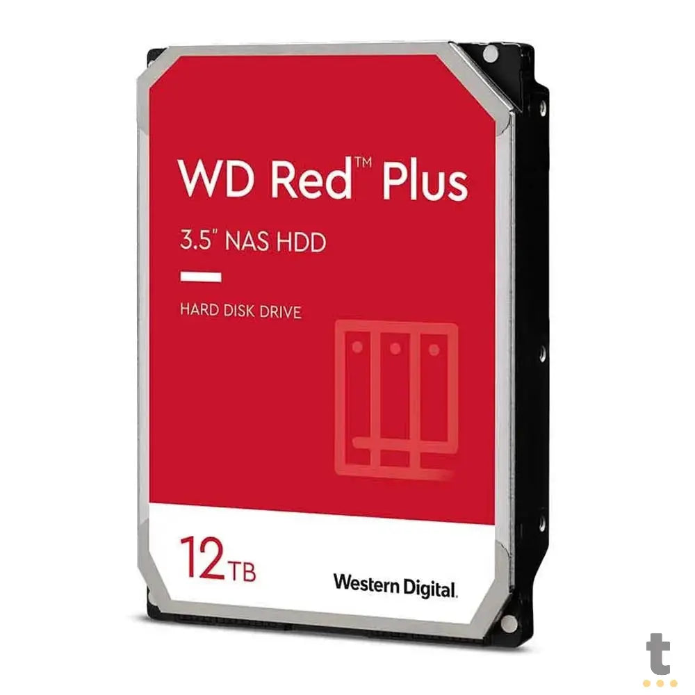 Hd Para Servidor Nas 12tb Western Digital Wd Red Plus 3.5 Sata6 256mb - WD120EFBX Truedata