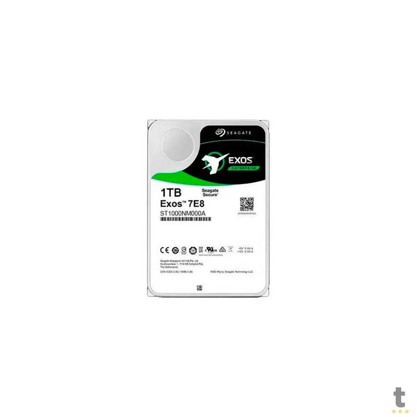 Hd Para Servidor Nas 1tb Seagate Exos Sata 6gb/S 128mb - ST1000NM000A