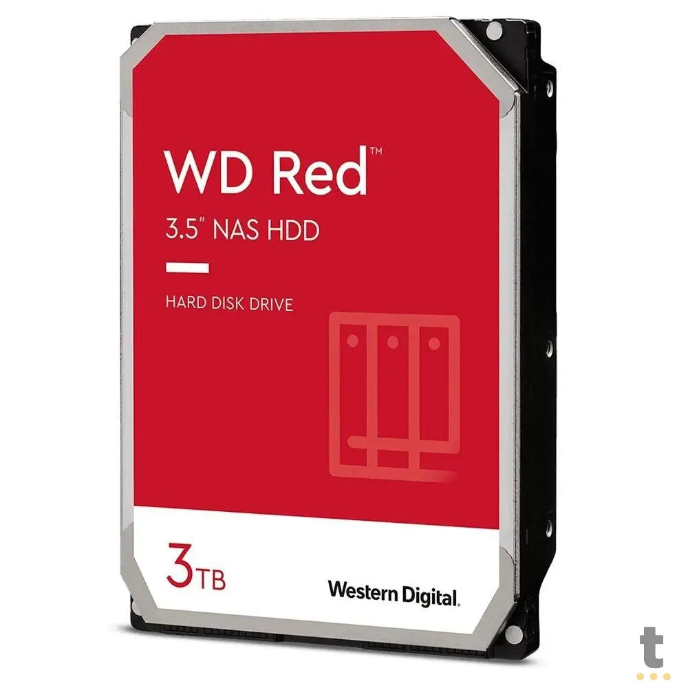 Hd Para Servidor Nas 3tb Western Digital Wd Red 3.5 Sata 128mb - WD30EFAX-68JH4N1 Truedata