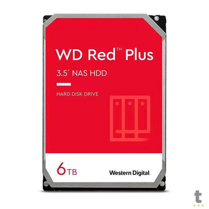 Hd Para Servidor Nas 6tb Western Digital WD Red Nas Sata 6gb/S 256mb - WD60EFPX Truedata