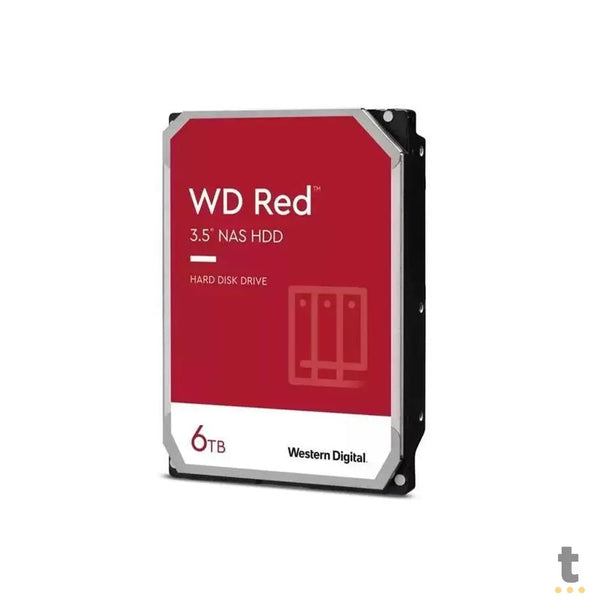 Hd Para Servidor Nas 6tb Western Digital WD Red Nas Sata 6gb/S 256mb - WD60EFPX