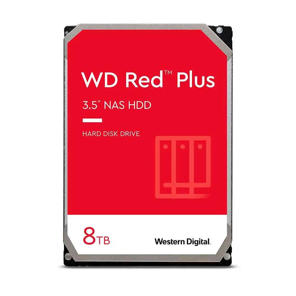 Hd Para Servidor Nas 8tb Western Digital Wd Red Plus 3.5 Sata III 6gb/S 128mb - WD80EFZZ Truedata