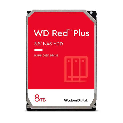 Hd Para Servidor Nas 8tb Western Digital Wd Red Plus 3.5 Sata III 6gb/S 128mb - WD80EFZZ Truedata
