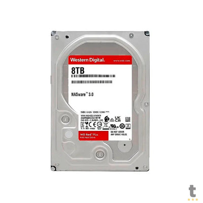 Hd Para Servidor Nas 8tb Western Digital Wd Red Plus 3.5 Sata III 6gb/S 256mb - WD80EFPX