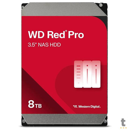 Hd Para Servidor Nas 8tb Western Digital Wd Red Pro 3.5 Sata III 6gb/S 256mb - WD8005FFBX Truedata