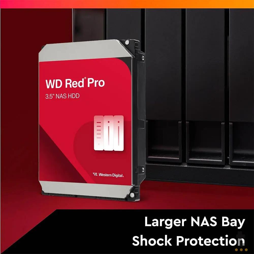 Hd Para Servidor Nas 8tb Western Digital Wd Red Pro 3.5 Sata III 6gb/S 256mb - WD8005FFBX Truedata