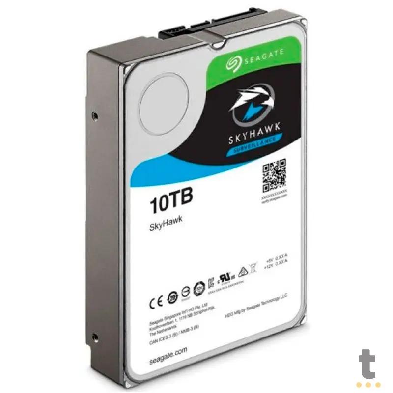 Hd Para Vigilância 10tb Seagate Skyhawk AI Sata 6gb/S 256mb - ST10000VE0008 Truedata