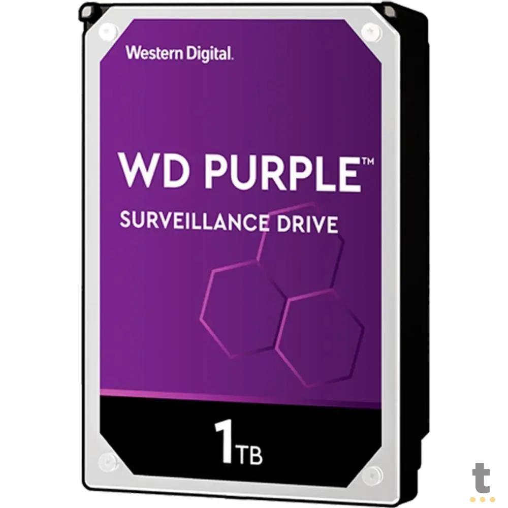 Hd Para Vigilância 1tb Western Digital WD Purple Surveillance Sata 6gb/S 64Mb - WD11PURZ Truedata