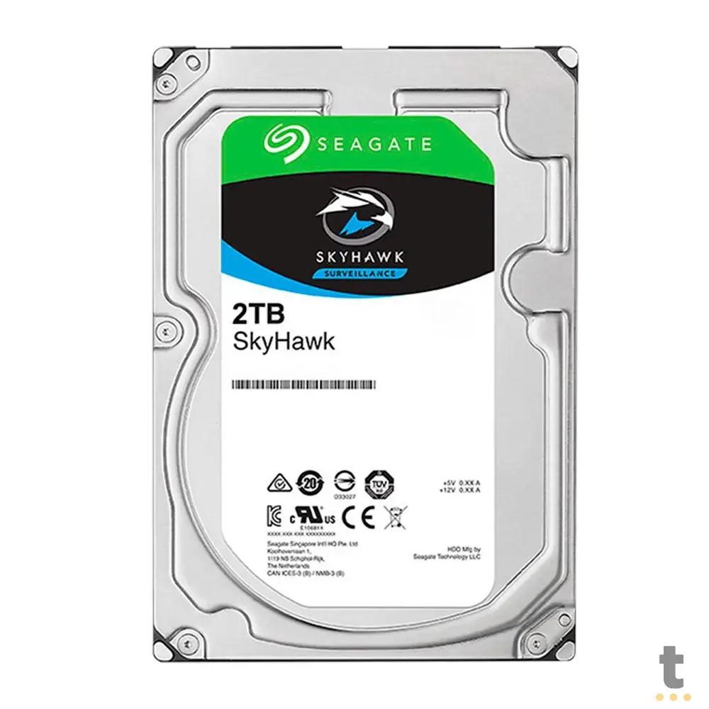 Hd Para Vigilância 2tb Seagate Skyhawk Sata 6gb/S - St2000VX017 Truedata