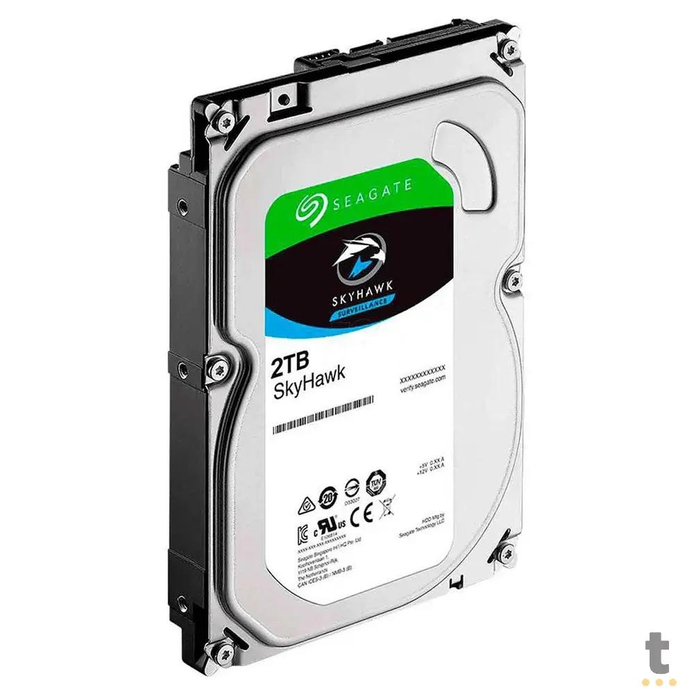 Hd Para Vigilância 2tb Seagate Skyhawk Sata 6gb/S - St2000VX017 Truedata