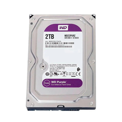 Hd Para Vigilância 2tb Western Digital Wd Purple Sata 6gb/S 256mb - WD22PURZ Truedata