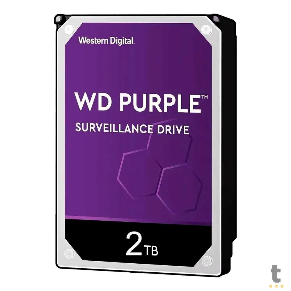 Hd Para Vigilância 2tb Western Digital Wd Purple Sata 6gb/S 256mb - WD22PURZ Truedata