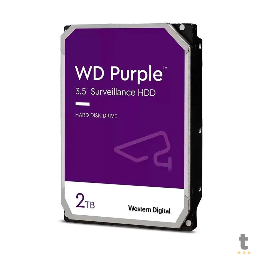 Hd Para Vigilância 2tb Western Digital Wd Purple Sata 6gb/S 64mb - WD23PURZ Truedata