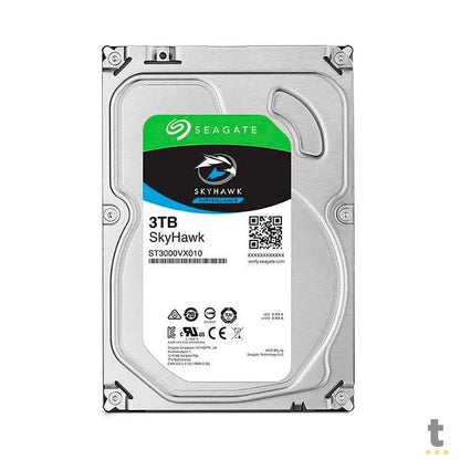 Hd Para Vigilância 3tb Seagate Skyhawk Sata 6gb/S - St3000vx009 Truedata
