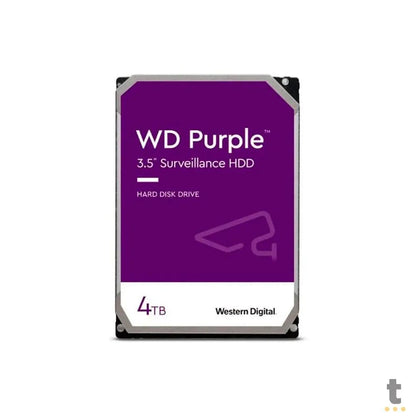 Hd Para Vigilância 4tb Western Digital WD Purple Surveillance Sata 6gb/S - WD43PURZ Truedata
