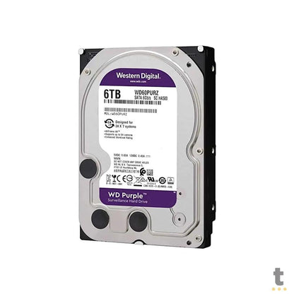 Hd Para Vigilância 6tb Western Digital WD Purple Surveillance Sata3 6gb/s - WD63PURZ Truedata