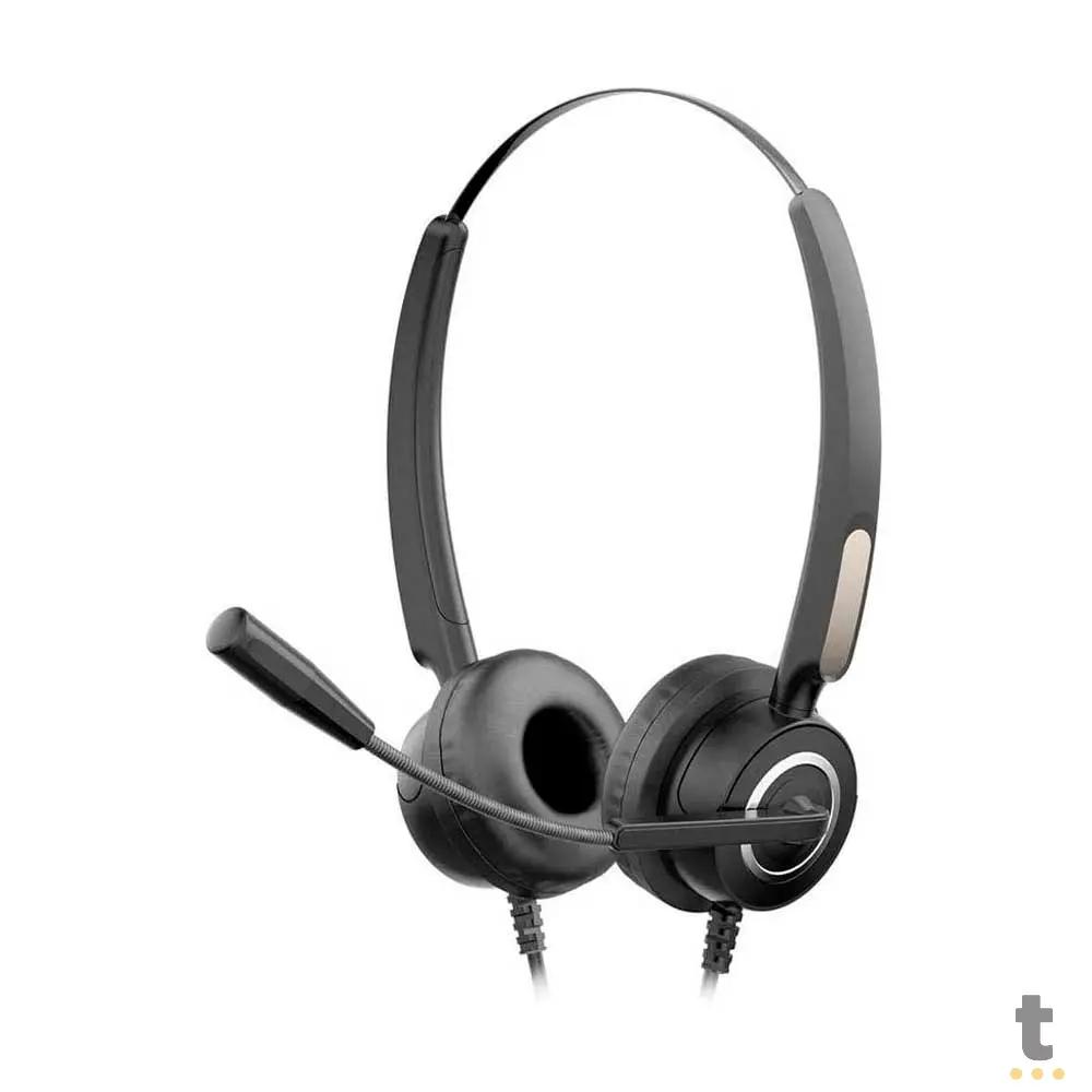 Headset Call Center HP Com Fio USB - DHE-8000 Truedata