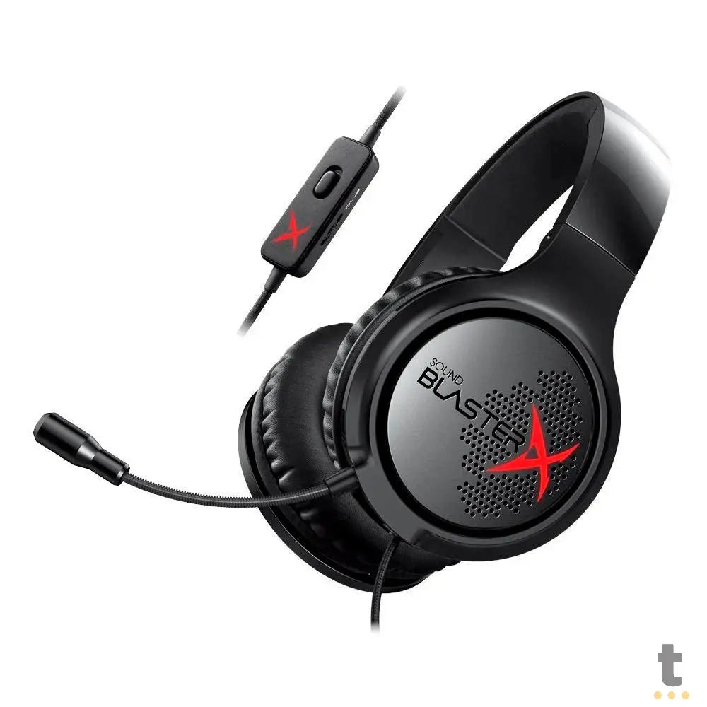Headset Gamer Creative Sound Blaster X Pro Gaming H3 P2 Preto - 70GH034000000 Truedata