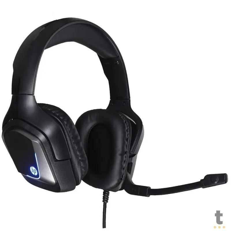 Headset Gamer HP H220GS Preto 7.1 USB Led - 35388 Truedata