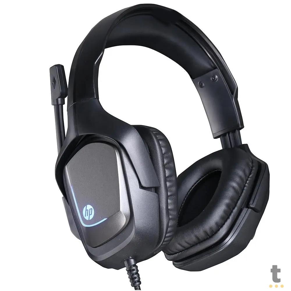 Headset Gamer HP H220GS Preto 7.1 USB Led - 35388 Truedata