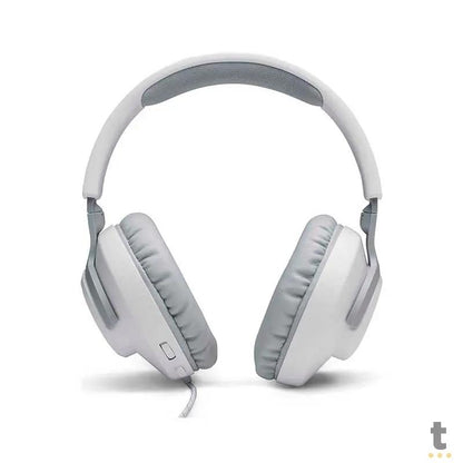 Headset Gamer Jbl Quantum 100 P3 com Adaptador P2 Branco - 582003 Truedata