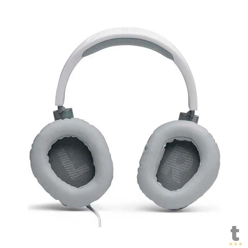 Headset Gamer Jbl Quantum 100 P3 com Adaptador P2 Branco - 582003 Truedata