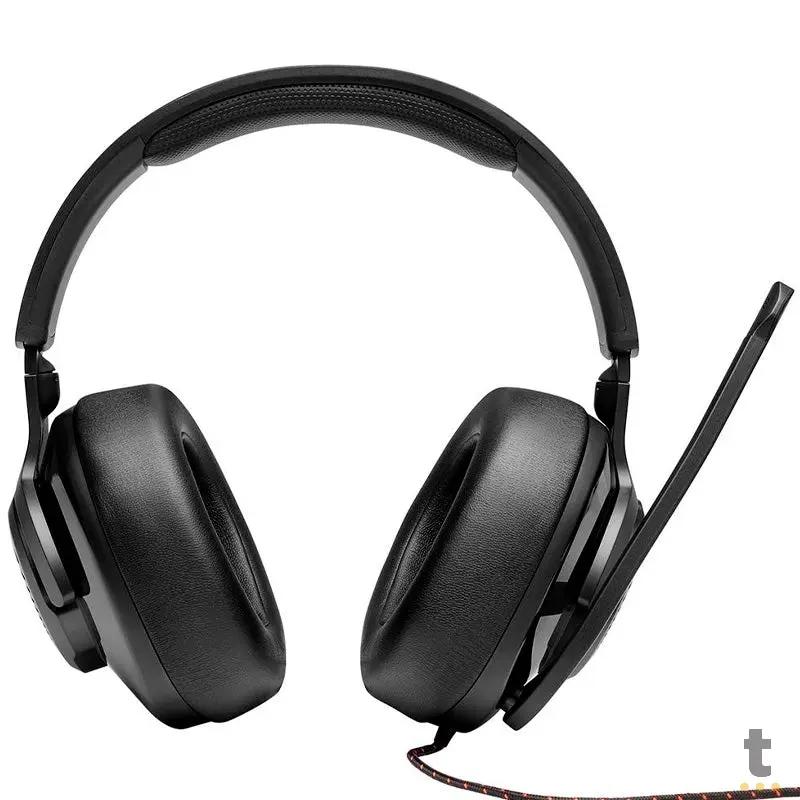 Headset Gamer Jbl Quantum 200 P3 com Adaptador P2 Preto - 72160 Truedata