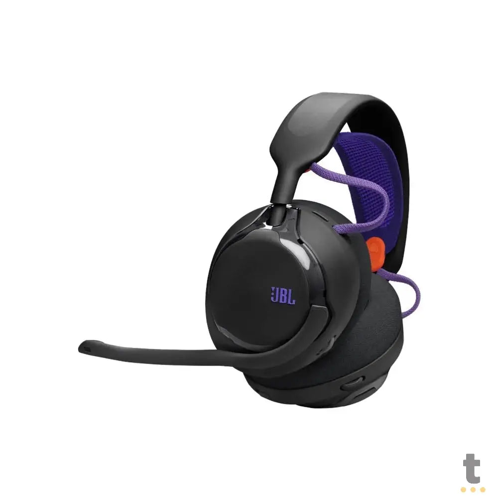 Headset Gamer Jbl Quantum 650 Wireless / Bluetooth / Tipo C Preto - JBLQTUM650BLK Truedata