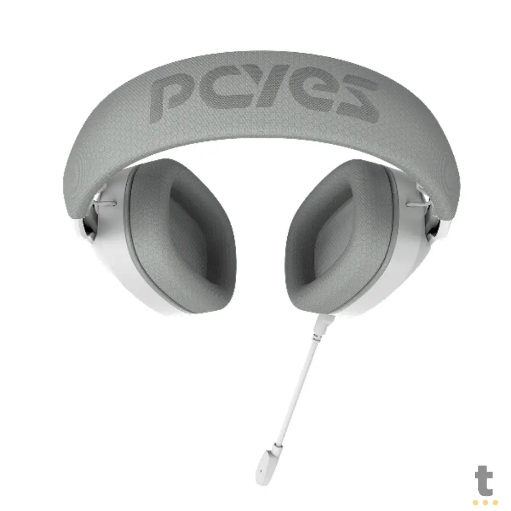 Headset Gamer PCYes Nowy White Ghost Usb Surround Rgb C/ Mic Destacável Branco - HGNW40WG Truedata