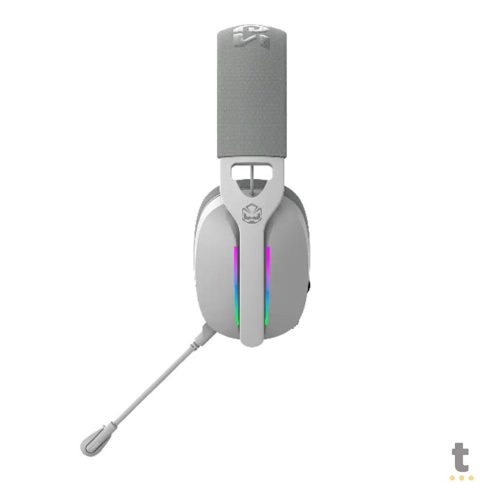 Headset Gamer PCYes Nowy White Ghost Usb Surround Rgb C/ Mic Destacável Branco - HGNW40WG Truedata