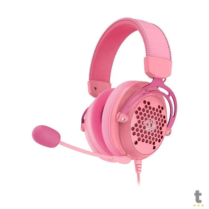 Headset Gamer Redragon Diomedes Bubblegum 7.1 Rosa - H388-P Truedata