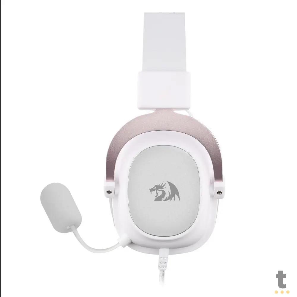 Headset Gamer Redragon Hero P3 RGB Branco - H530-W Truedata