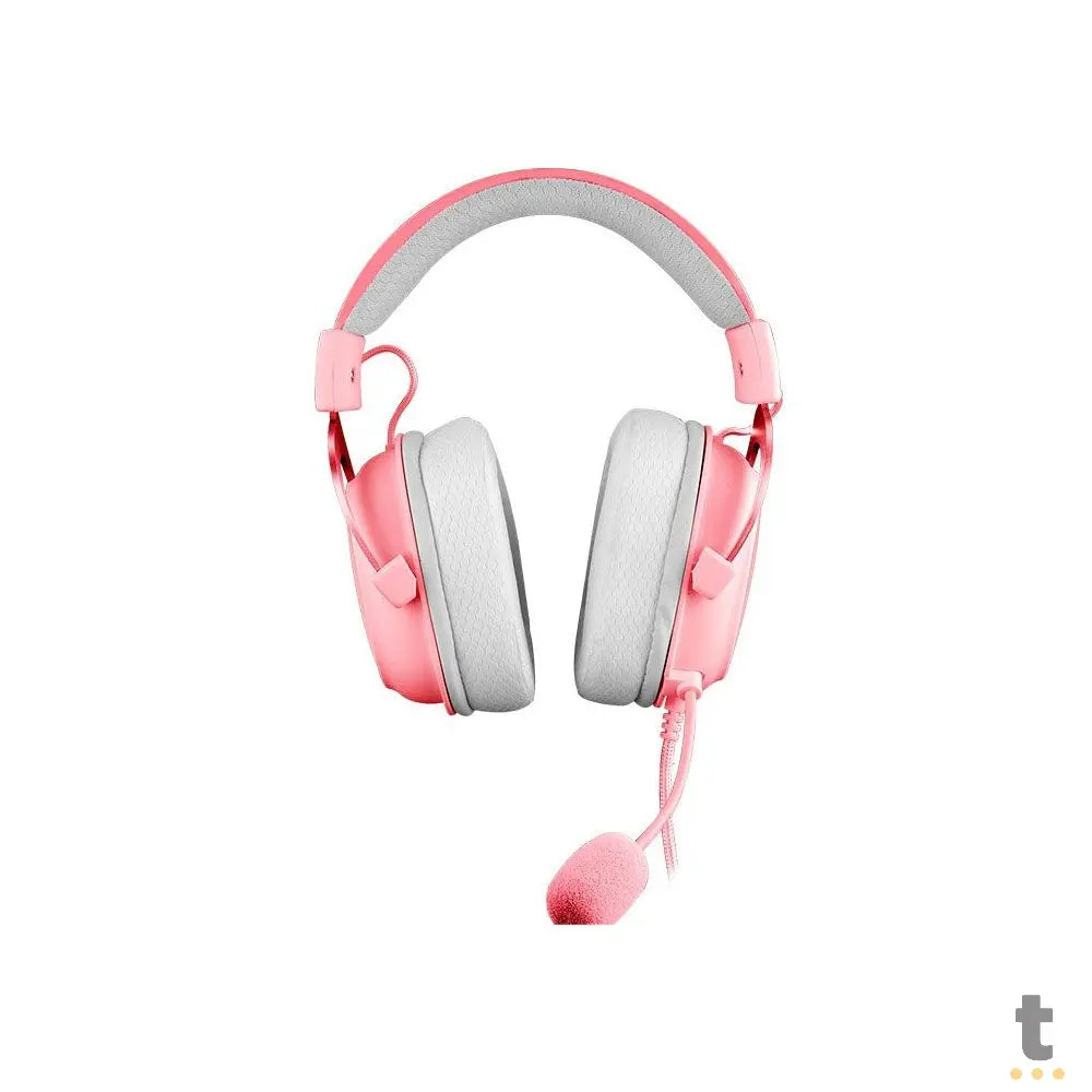 Headset Gamer Redragon Hero P3 Rosa - H530-P Truedata