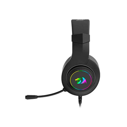 Headset Gamer Redragon Hylas USB / P2 7.1 Virtual Preto RGB - H371-RGB Truedata